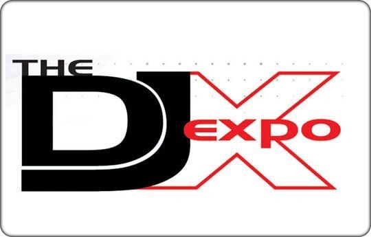 The DJX expo logo and illustration